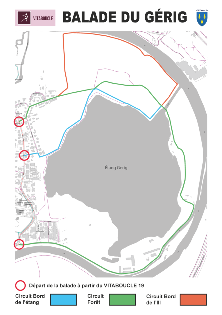 plan circuit balade atour gerig ostwald