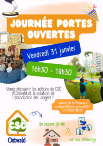 journée portes ouvertes centre social janvier 2025