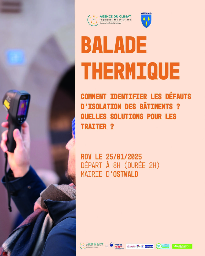 visuel affiche balade thermique à Ostwald