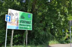 panneau entrée parcours de santé ostwald