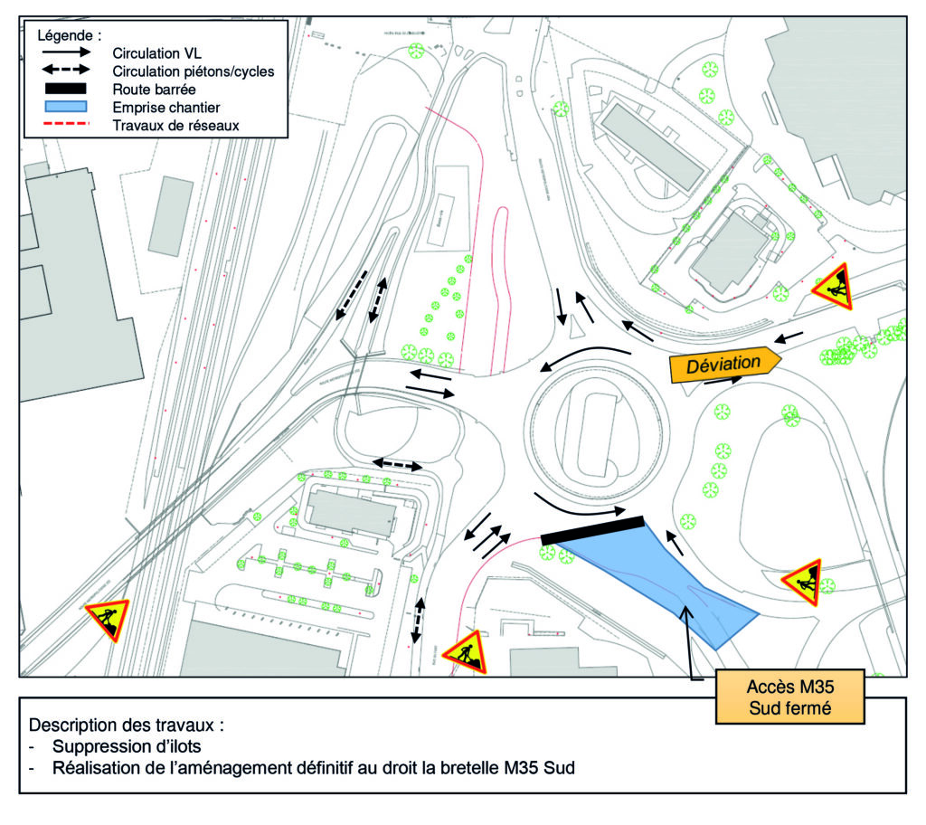 plan fermeture bretelle M35